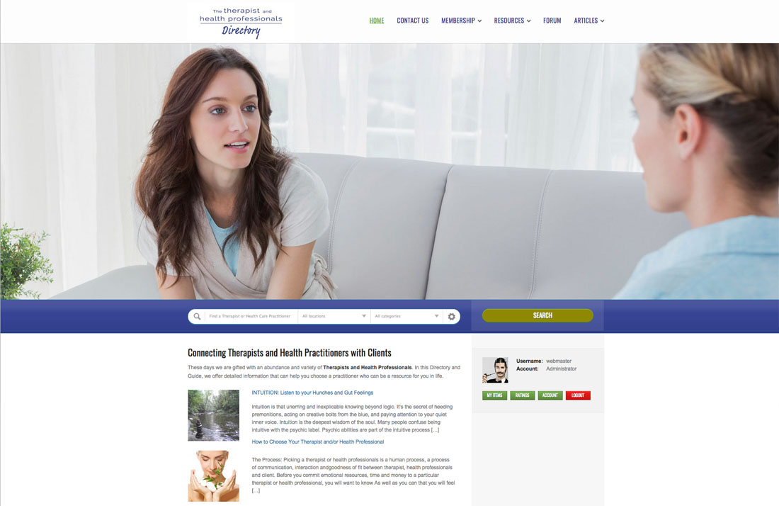 The Health Professionals Directory