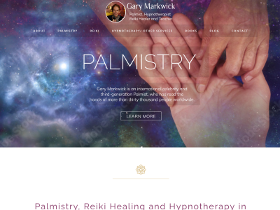 Reiki and Hypnotherapy Website
